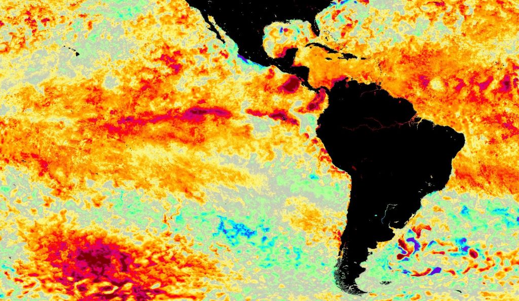 El Niño começa a ingressar em sua fase final