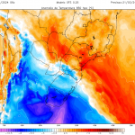 Massa de ar seco e frio chega da Argentina com declínio da temperatura