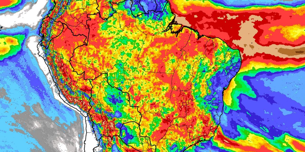<span class="entry-title-primary">Veja onde deve chover muito e pouco nesta semana no Brasil</span> <h2 class="entry-subtitle">Confira como deve ser a chuva nesta semana que começa no Brasil. Haverá grande variabilidade de volumes em todos o país. </h2>