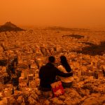Areia do Saara transforma a paisagem em Atenas; veja as imagens