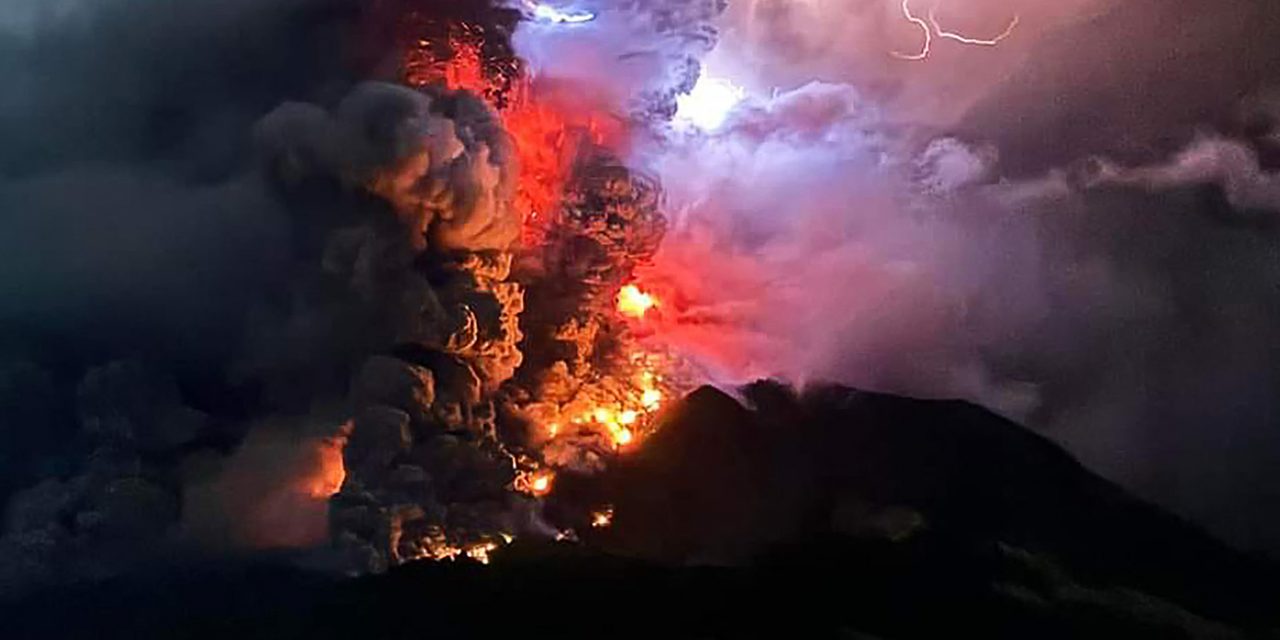 <span class="entry-title-primary">Enorme erupção de vulcão na Indonésia pode impactar o clima</span> <h2 class="entry-subtitle">Erupção de grande proporção do vulcão Ruang faz com que especialistas avaliem possíveis impactos no clima em escala planetária </h2>