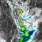 Frente fria avança nesta terça e traz chuva forte em vários pontos