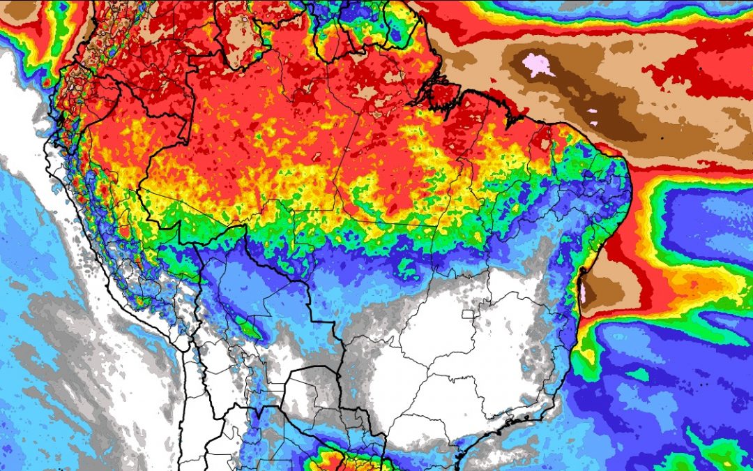 Veja onde mais vai ter chuva no Brasil nesta semana Confira a previsão da MetSul com mapa sobre a chuva no Brasil nesta semana e saiba onda mais deve chover no país