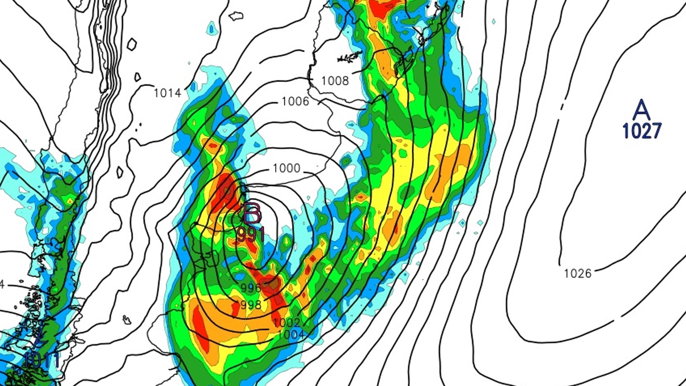 <span class="entry-title-primary">Ciclone vai provocar neve, chuva intensa e tempestades no Cone Sul</span> <h2 class="entry-subtitle">Formação de ciclone e posterior frente fria associada ao centro de baixa pressão trarão muita chuva e temporais na primeira metade da semana </h2>