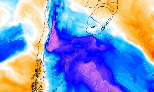 Massa de ar frio vai avançar pela Argentina; veja os efeitos no Brasil
