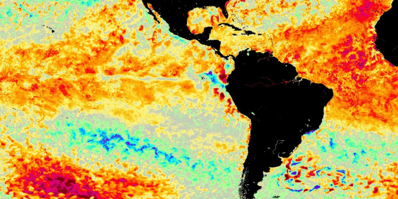 <span class="entry-title-primary">El Niño está perto do fim no Oceano Pacífico</span> <h2 class="entry-subtitle">Episódio de 2023-2024 do fenômeno El Niño se aproxima do fim à medida que a temperatura do mar se aproxima de níveis de neutralidade </h2>