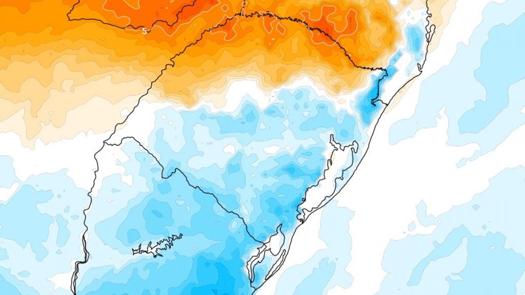 Previsão do tempo: ar frio na costa trará breve e limitado refresco