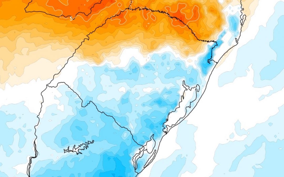 Previsão do tempo: ar frio na costa trará breve e limitado refresco Ar mais frio tangencia o Rio Grande do Sul entre esta quarta e a quinta-feira com tarde mais agradável e mínimas menores