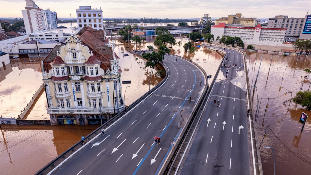Porto Alegre registra o mês mais chuvoso de sua história