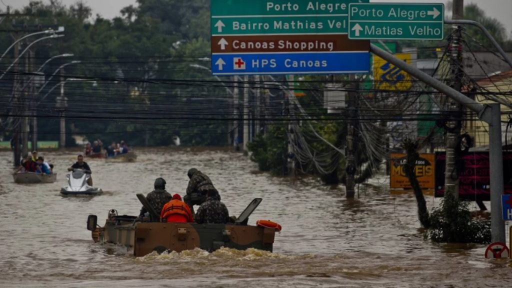 Situação continuará crítica em áreas sob enchente por muito longo período