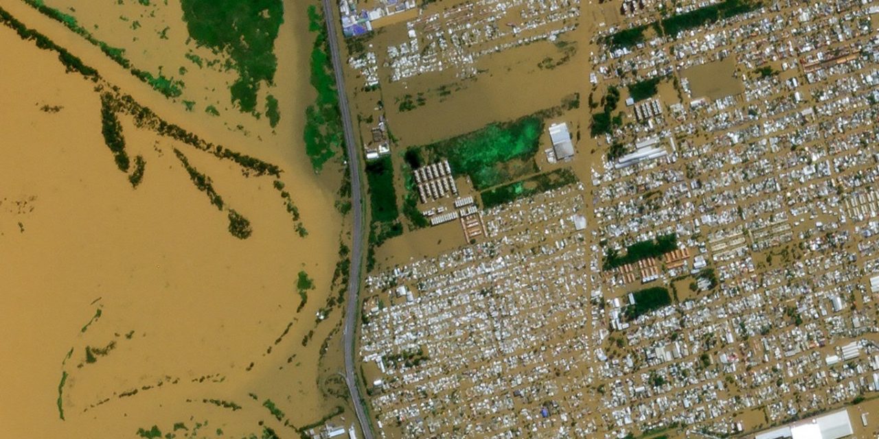 <span class="entry-title-primary">Catástrofe em Canoas: satélites mostram metade da cidade inundada</span> <h2 class="entry-subtitle">Veja imagens de satélite em alta resolução mostrando o antes e depois da enchente que arrasa a cidade de Canoas</h2>