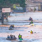 Frente fria traz chuva para áreas sob enchentes nesta quarta-feira