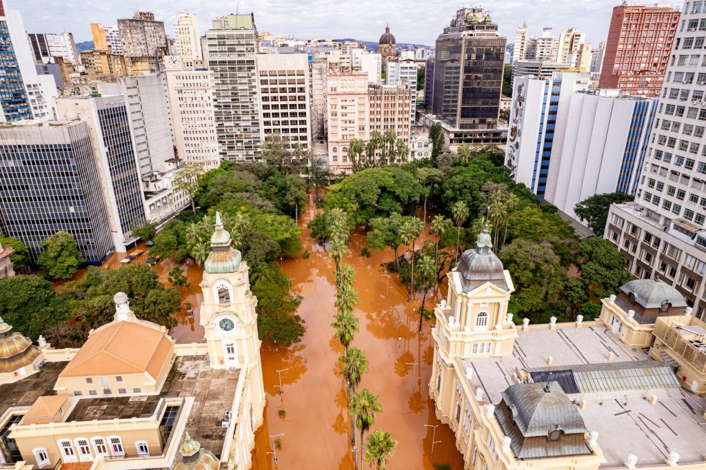 Porto Alegre supera 500 mm de chuva em um mês pela primeira vez