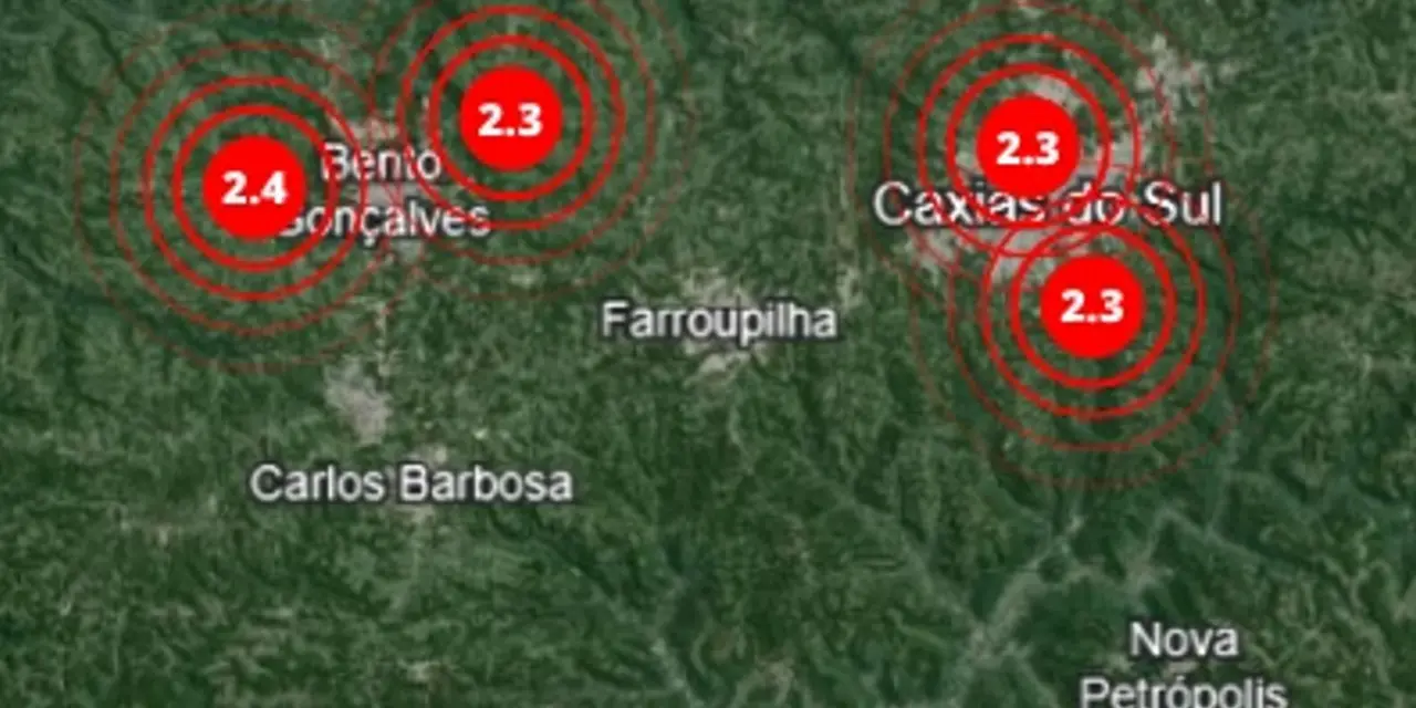 <span class="entry-title-primary">Quatro tremores de terra atingem três cidades da Serra Gaúcha</span> <h2 class="entry-subtitle">Rede Sismográfica Brasileira registrou quatro tremores de terra na Serra Gaúcha na madrugada desta segunda-feira</h2>