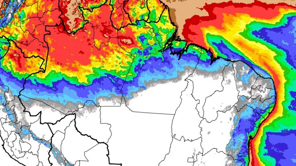 Veja onde mais deve ter chuva no Brasil nesta semana
