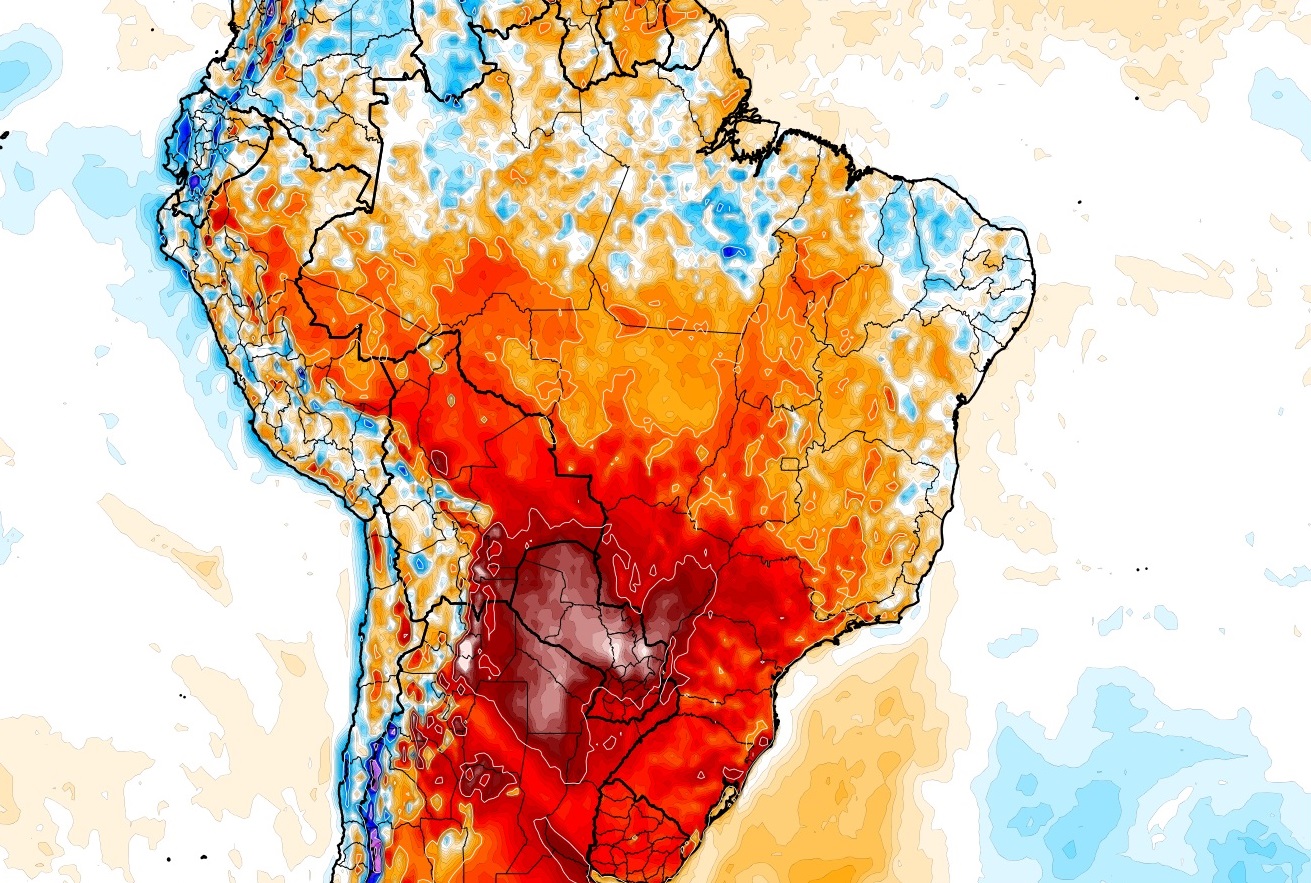 <span class="entry-title-primary">Brasil terá fim de semana de calor de Norte a Sul em pleno inverno</span> <h2 class="entry-subtitle">Massa de ar muito quente e abrangente cobre o território brasilero e traz calor em cidades em que normalmente estaria fazendo muito frio </h2>