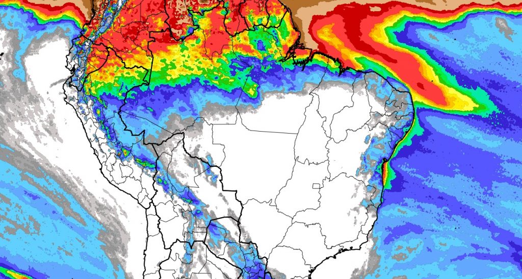 Veja onde mais vai ter chuva no Brasil nesta semana