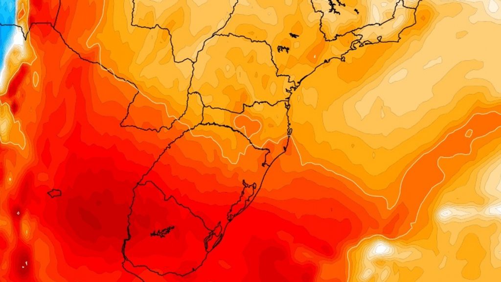 Ar quente volta a avançar com calor nesta quarta-feira