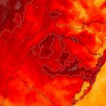 Calor intenso no último dia do veranico e véspera da volta da chuva