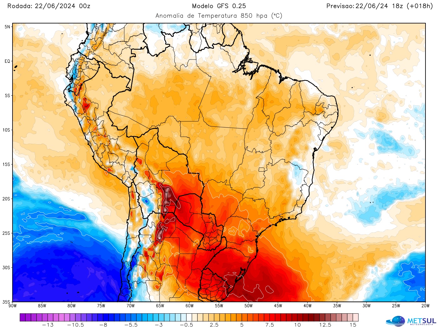 Clima e tempo no Brasil - Massa de ar quente cobre grande parte do Brasil neste fim de semana com calor do Norte ao Sul do país 