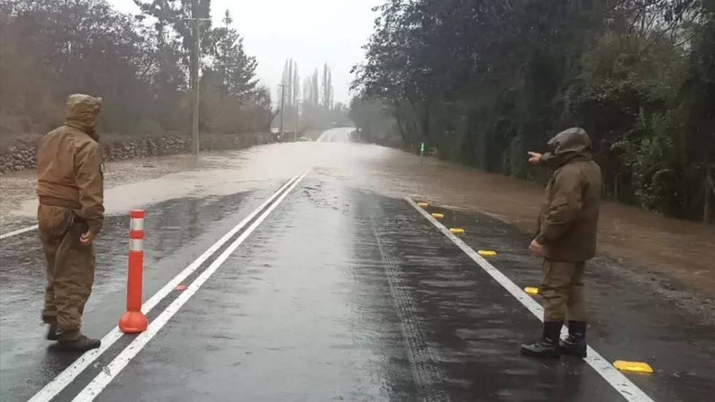 Chile em alerta por rio atmosférico excepcional
