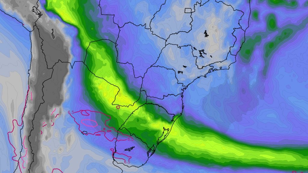 Rio atmosférico se formará e trará a chuva de volta ao Rio Grande do Sul