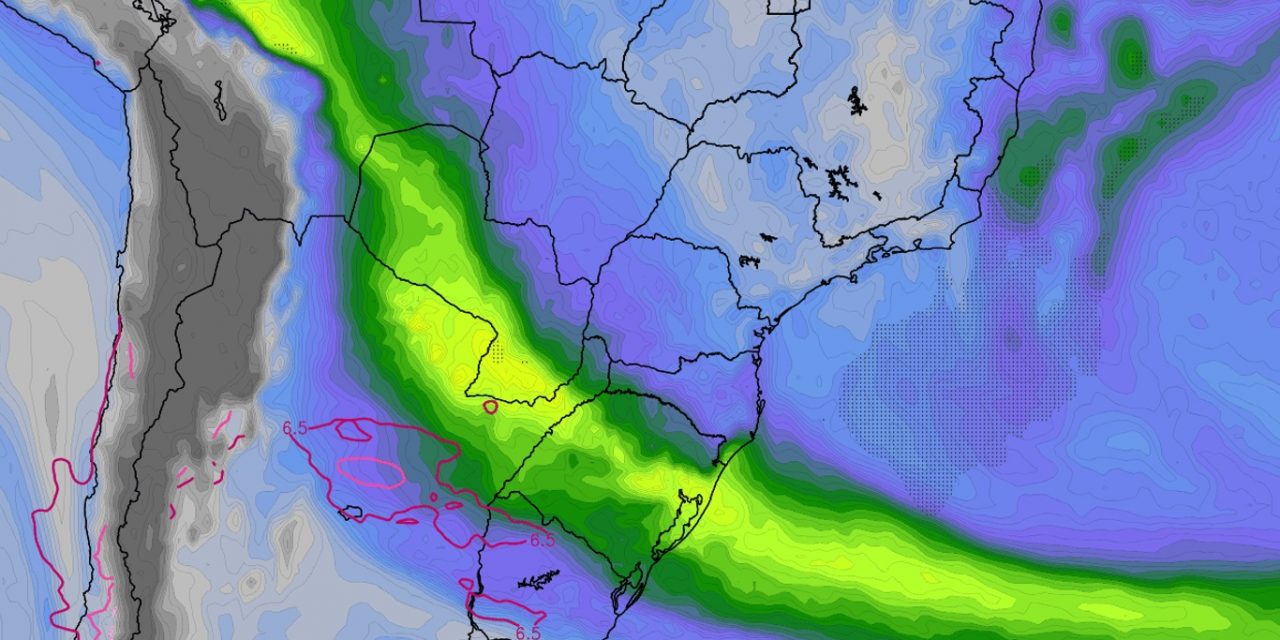 <span class="entry-title-primary">Rio atmosférico se formará e trará a chuva de volta ao Rio Grande do Sul</span> <h2 class="entry-subtitle">Corredor de umidade da região tropical e da Amazônia pelo interior do continente se forma no final da semana e atingirá o Rio Grande do Sul </h2>