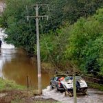 Guaíba sobe com vento e piora situação das ilhas de Porto Alegre