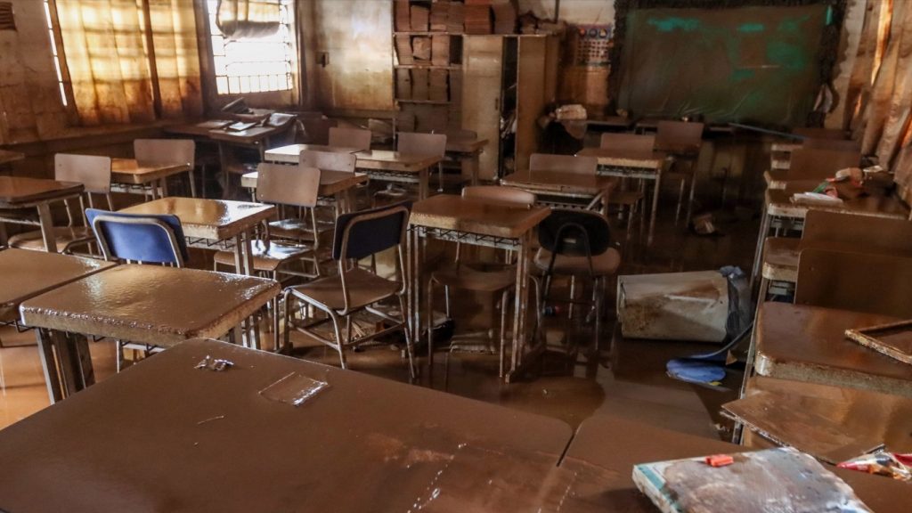 Desastre na educação: enchente atingiu mais de mil escolas gaúchas