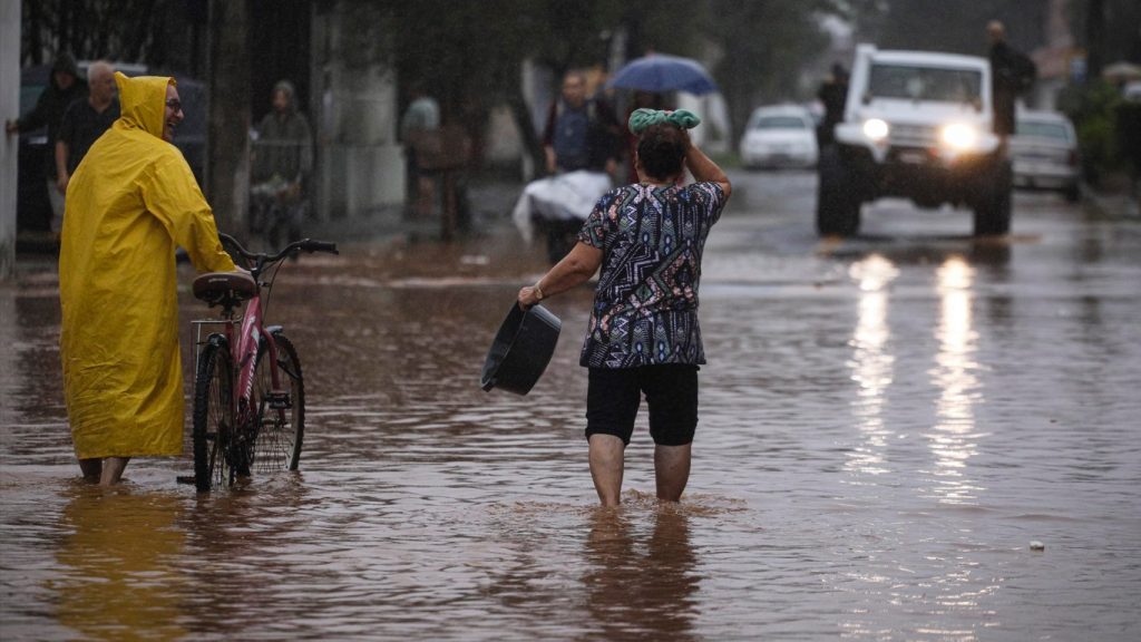 Fim de semana terá chuva forte e alagamentos; não terá catástrofe