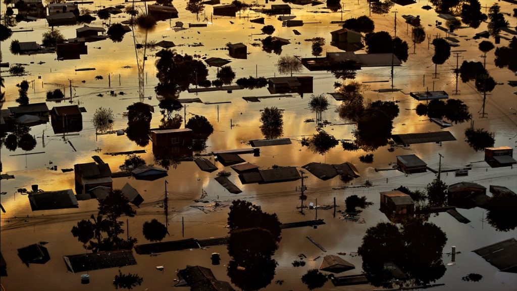 Chuva que levou às enchentes no Rio Grande do Sul superou 1000 mm