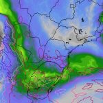 Rio atmosférico vai manter a chuva no Rio Grande do Sul