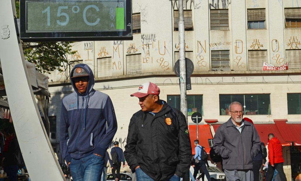 São Paulo terá montanha-russa térmica com dias de frio e calor