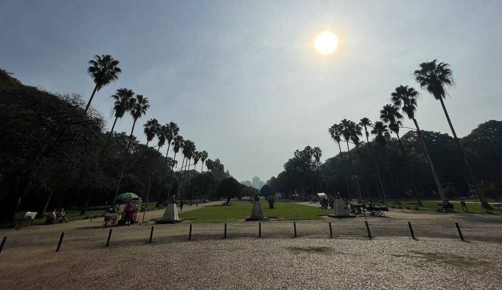 Previsão do tempo: domingo com sol e temperatura outra vez alta