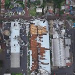 Imagens aéreas mostram destruição por temporal no Noroeste gaúcho