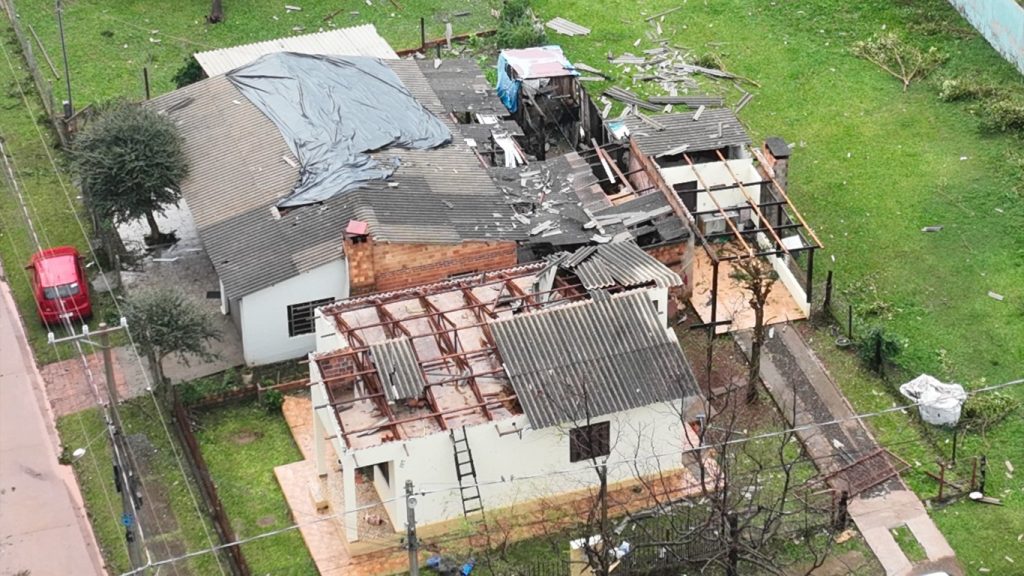 Levantamento de campo confirma microexplosão nas Missões
