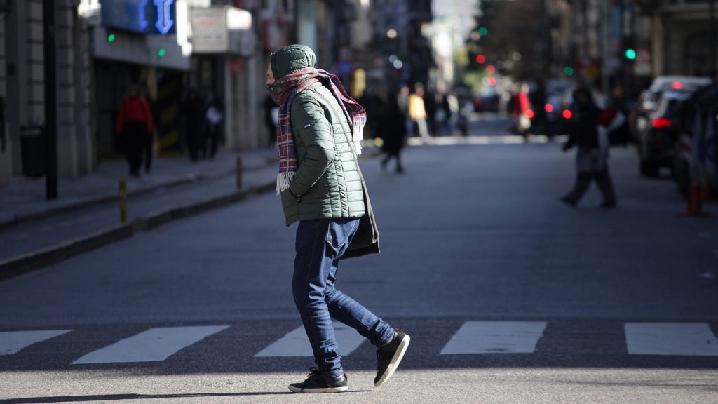 Argentina emite alerta vermelho por frio extremo