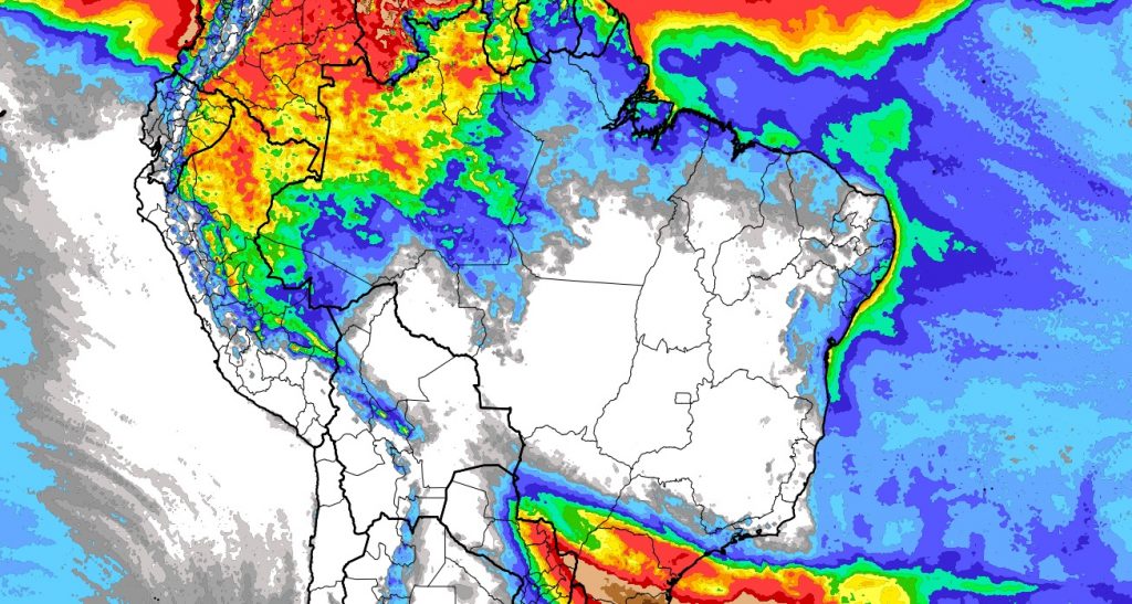 Veja onde mais vai ter chuva no Brasil nesta semana