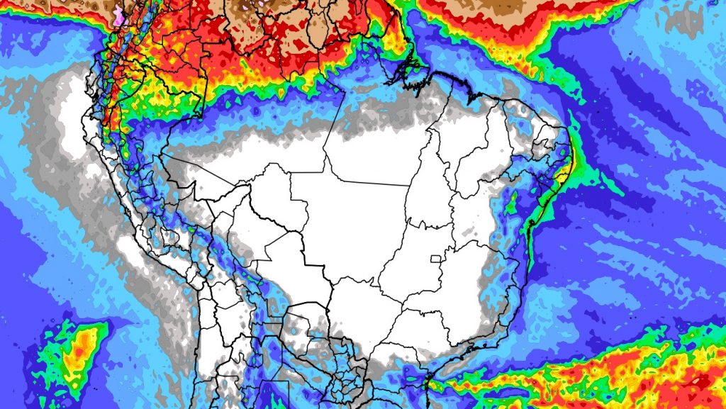 Previsão do tempo Brasil: tendência de chuva para dez dias
