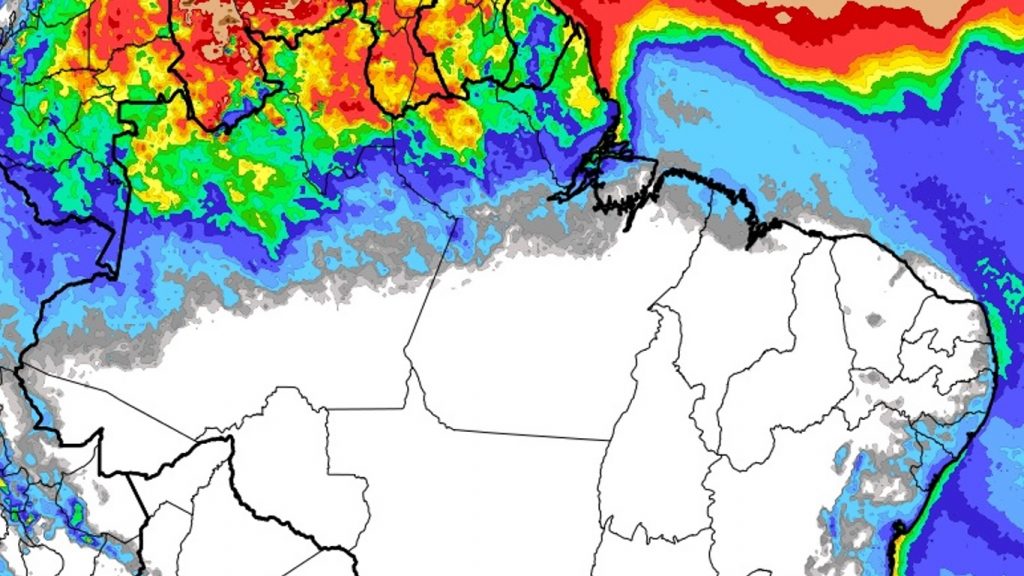 Veja onde mais vai ter chuva no Brasil nesta semana