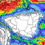 Previsão do tempo: tendência de chuva para dez dias no Brasil