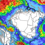 Previsão do tempo: tendência de chuva para dez dias no Brasil