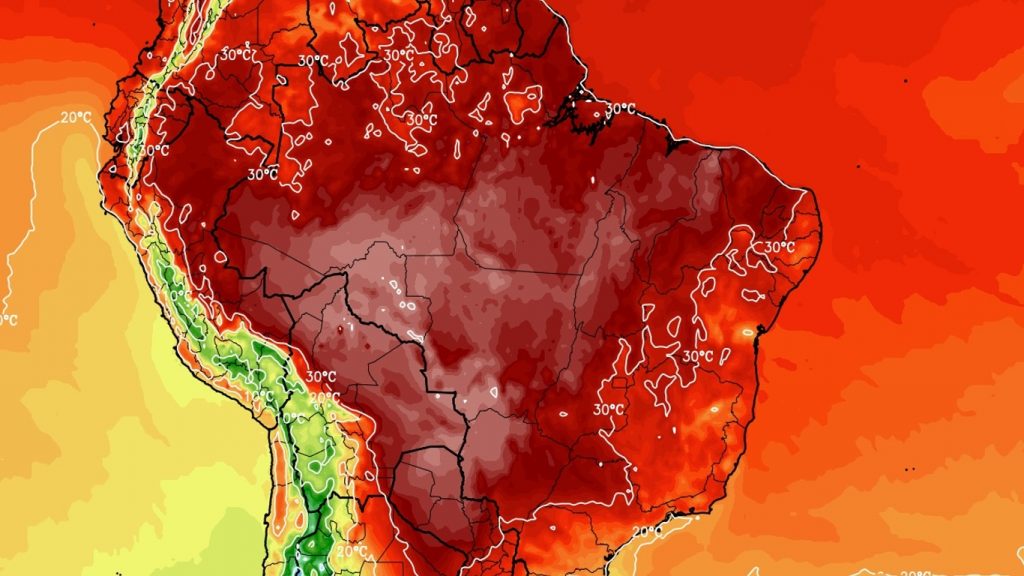 Calor intenso atingirá várias regiões do Brasil em longo periodo quente