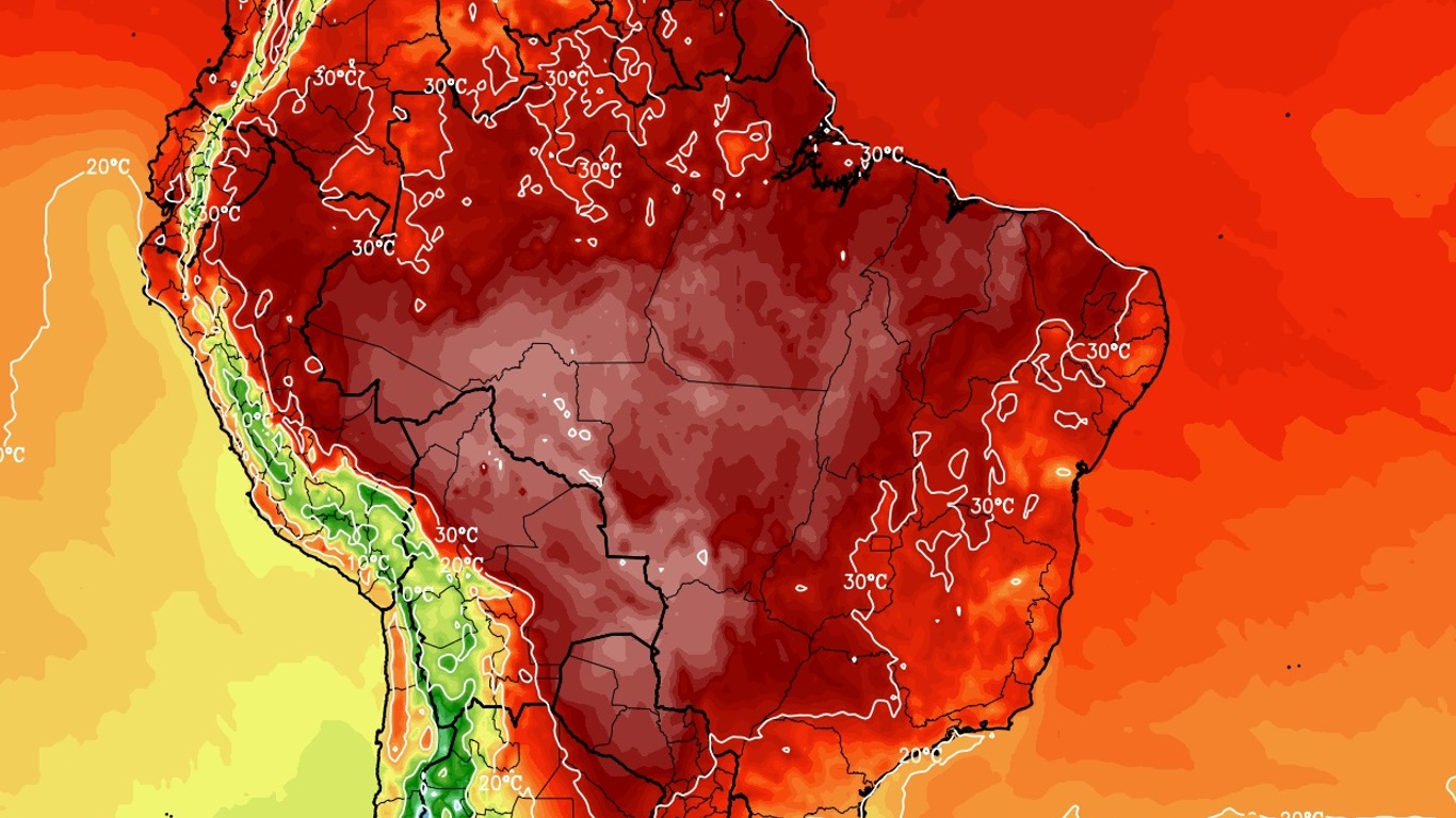<span class="entry-title-primary">Calor intenso atingirá várias regiões do Brasil em longo periodo quente</span> <h2 class="entry-subtitle">Calor será mais intenso no Centro-Oeste e em parte do Norte e do Nordeste do Brasil com máximas muito elevadas </h2>