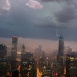 Chicago é castigada por tempestade severa e vários tornados