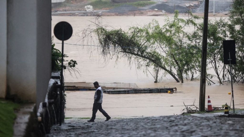 Episódio de chuva volumosa no Sul do Brasil colocará fim à onda de frio