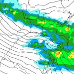 Frente fria se desloca e provoca chuva no RS, SC, PR, MS, SP e RJ