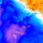 Nova onda polar avança para o Brasil com muitos dias de frio a caminho