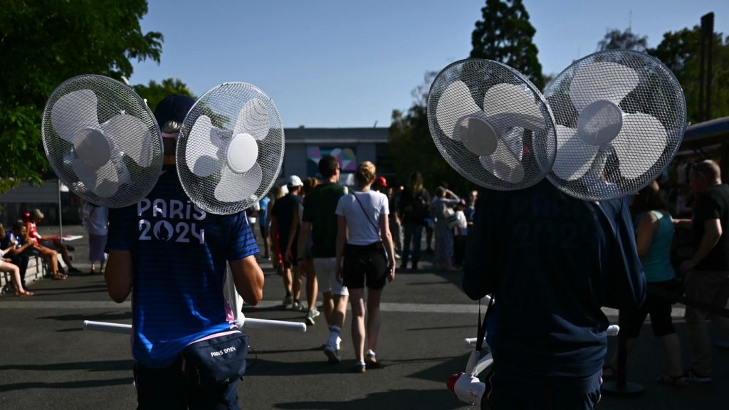 No clima dos jogos: onda de calor na França trará dias tórridos em Paris