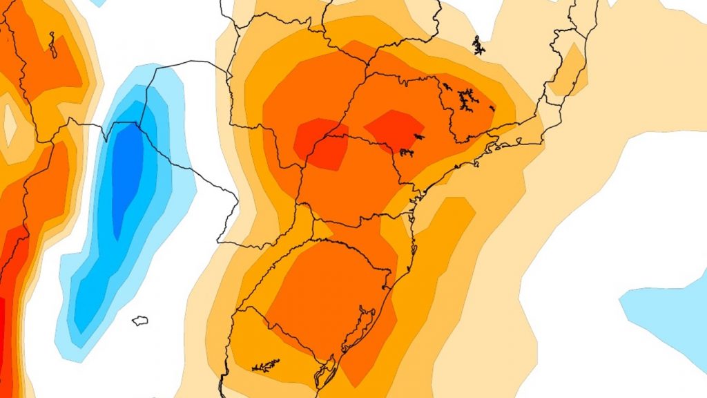 Como estará o clima no Centro-Sul do Brasil na segunda metade de julho